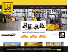 Tablet Screenshot of gecars.it